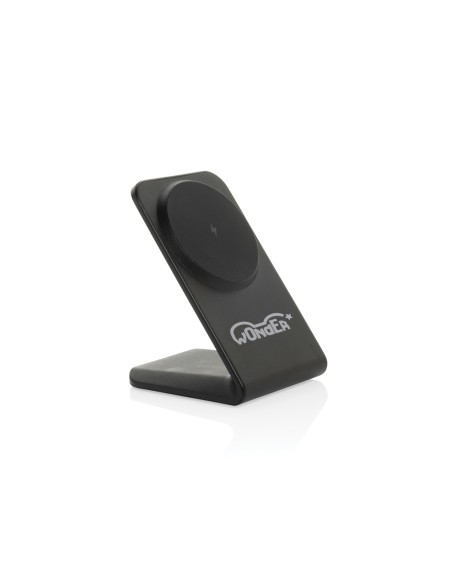 Caricatore wireless magnetico VoltPerch 15W in rPlastica RCS
